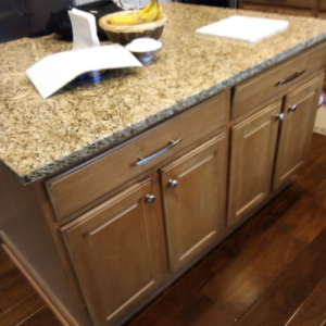 Before &ndash; Kitchen Island