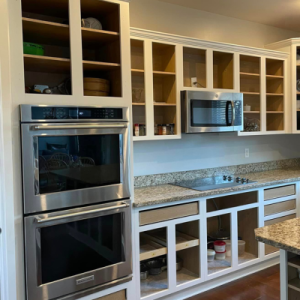 During &ndash; White Cabinet Boxes - Double Oven