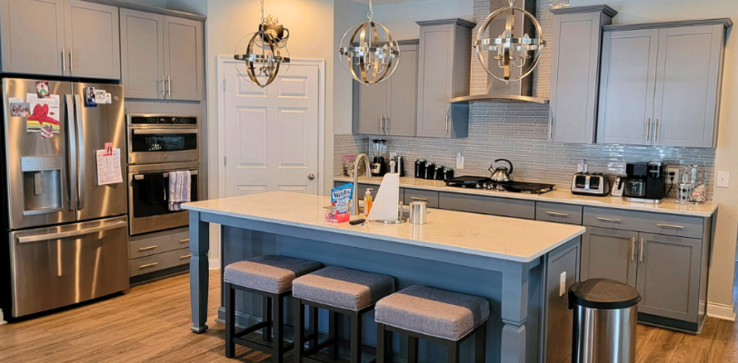 Kitchen Cabinet Painting Project Near Liberty Township OH - Featured Image